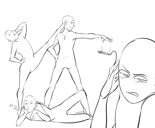 Keef_Draws's tweet photo. Og reference, didn't include a 3rd person, since Eugene doesn't really annoy boss and I have no idea who should be the 3rd person xD https://t.co/JR1jU9opDx