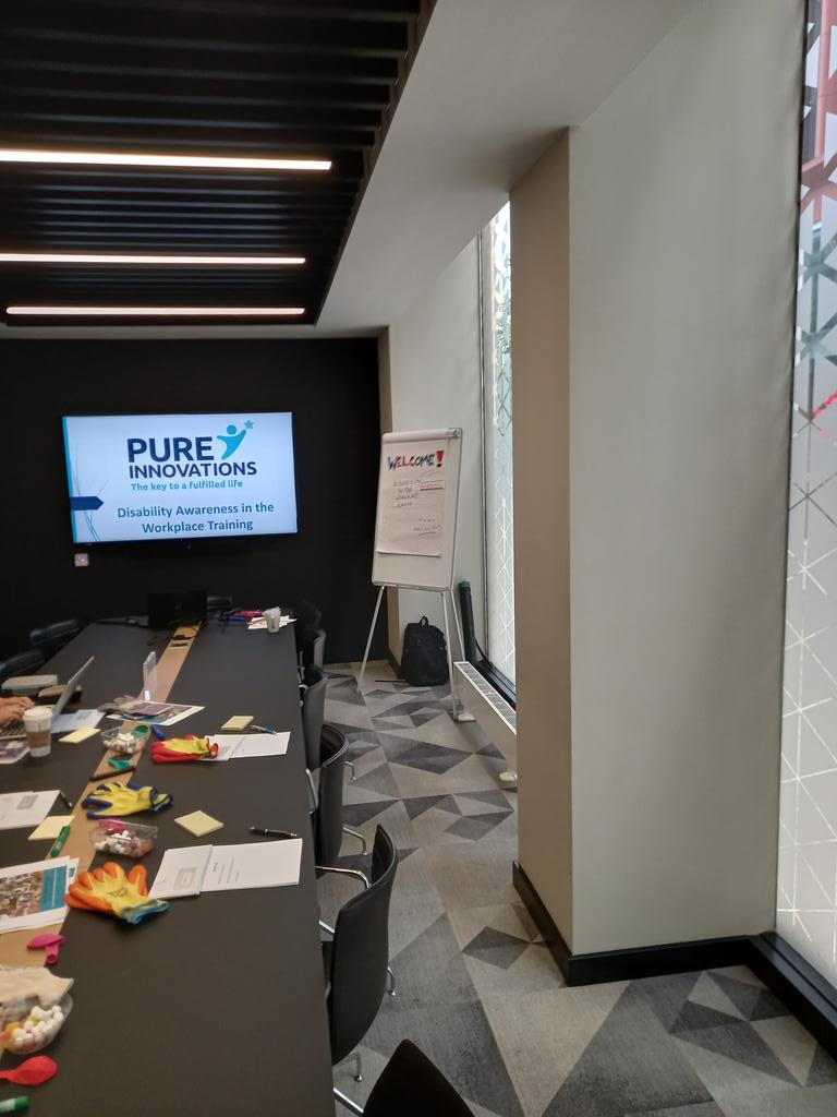Looking forward to meeting everyone to deliver Disability Awareness in the Workplace training <a href="/BruntwoodWorks/">Bruntwood Works</a>  #inclusion #Diversity