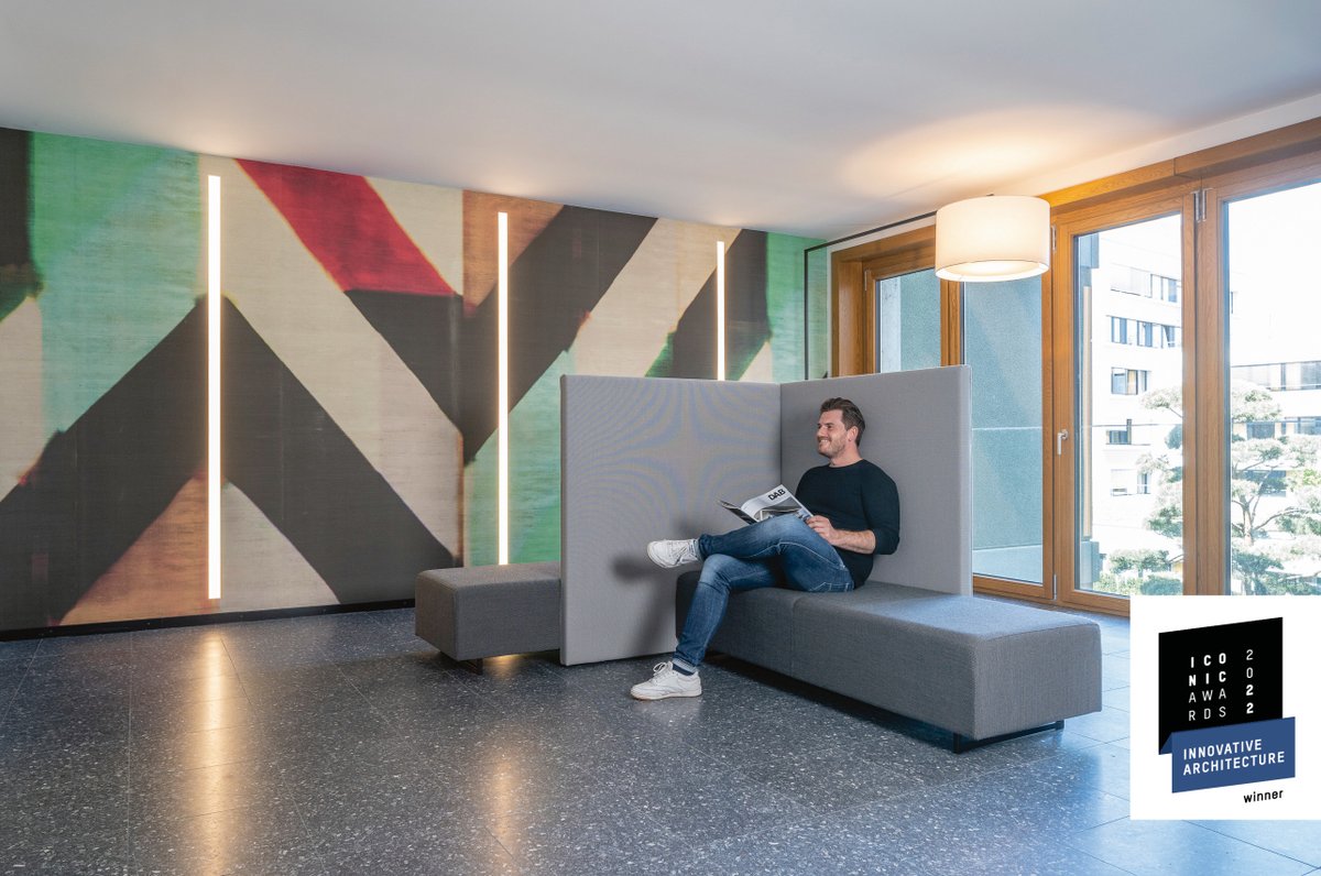 Wir freuen uns bei den iconic #AWARDS: Innovative #Architecture den Award in der Kategorie #INTERIOR abgesahnt zu haben!🏆 Dabei handelt es sich bereits um die zweite Auszeichnung für die Innengestaltung der Mikroappartements im Flair Schwabing in München: lnkd.in/ebuG93Nm