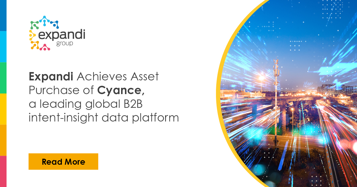 Cyance, an Expandi brand tweet media