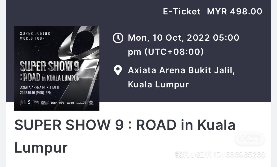 PjKhim's tweet photo. SS9 change ticket!!

I bought 2 separate seat tickets, both at 403
went with my bfriend n want to find two adjacent seats

I have: Row D seat 9  &amp;  Row F seat 22
Is there any ELF willing to exchange tickets? Myb the seats next to this two seats or who want to out 489 2 ticket https://t.co/ealR9v14fe