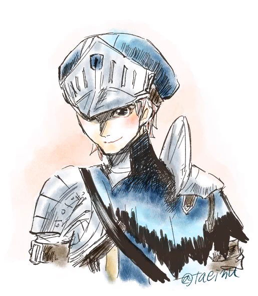 #MHサンブレイク まあ何を言いたいかといいますと、バギィ装備は素敵だということなんですよ。金属と皮とブルー系の色あいとか、好きなもの詰め込み過ぎでしょう…? 