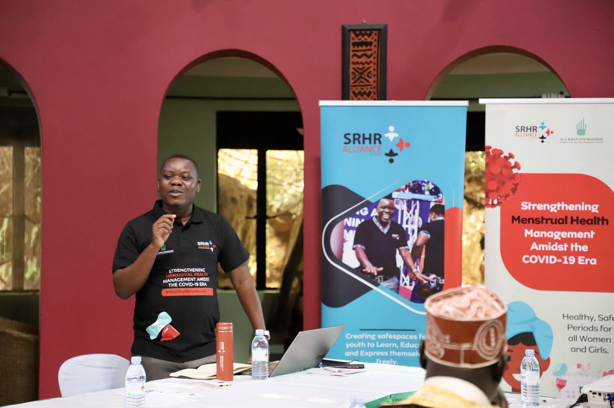 SRHRAllianceUg's tweet photo. It is a proud and honorable day for us as the @SRHRAllianceUg, to be launching a new venture, in partnership with @AKF_EA, geared towards strengthening Menstrual health management amidst the #COVID19 era.
@EUinUG
#HealthyPeriods4Her
#AKFCOVIDproject https://t.co/PRVAvdENFq