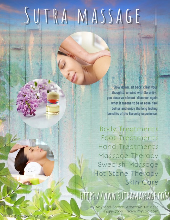 Sumithasharma's tweet photo. Massage can improve your physical well-being and empower you. Masseuses massage your muscles to give them a beautiful shape.
#spanearme
#massagespanearme
#massagenearme
#spamassagenearme
#bodyspanearme
#bodytobodyspanearme https://t.co/3YxaZD4TpK