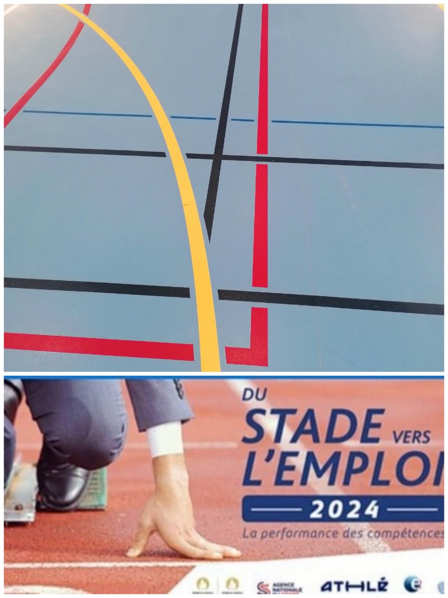 [Stade vers l'emploi Saint Louis] en préparation !
On s'active pour accueillir les demandeurs d'emploi et les entreprises incognitos le mardi 13 septembre 2022 ! A vos baskets ! 
@poleemploi_GE
#tousmobilisés
#saintlouis