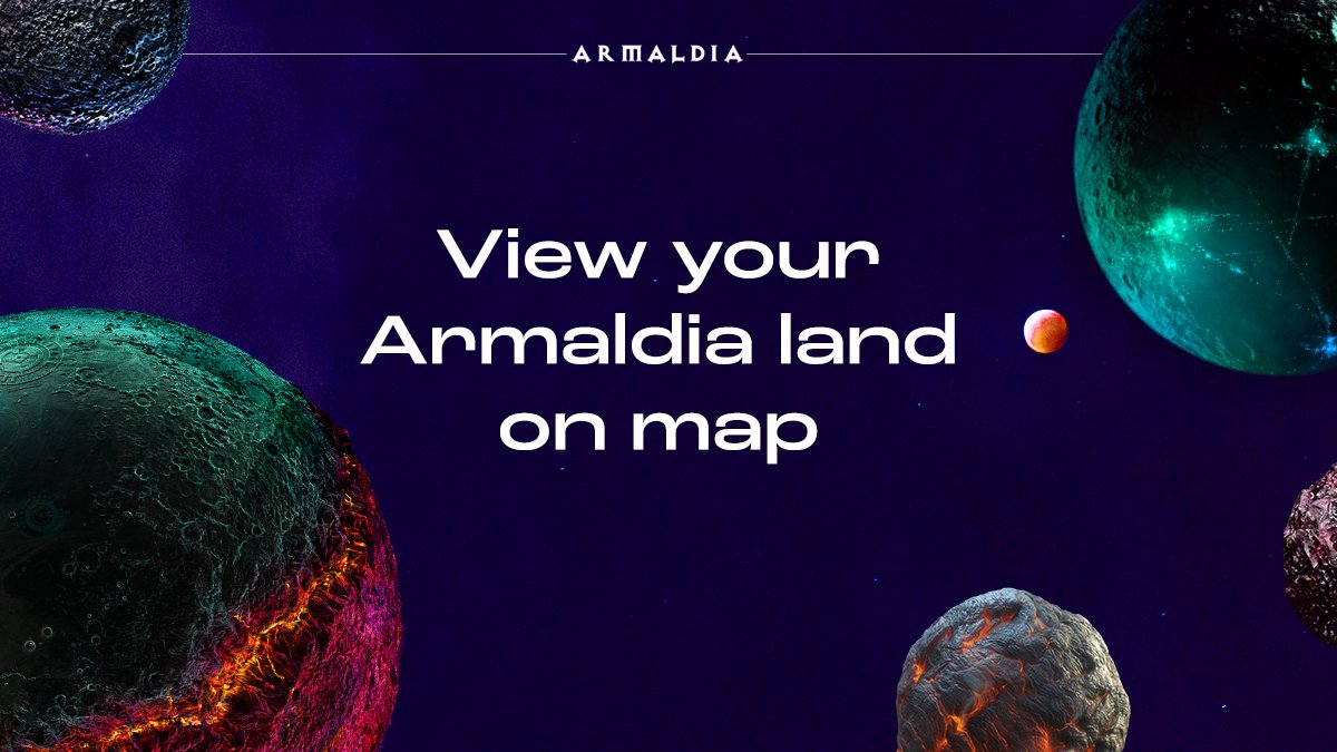 "Buy a land, they are not making it anymore"
- Mark Twain

That is true 👆

Armaldia land is limited, so be sure to get your land plot, while it is still available 🤩 🌄
 👇
go.armaldia.com/lands-sale