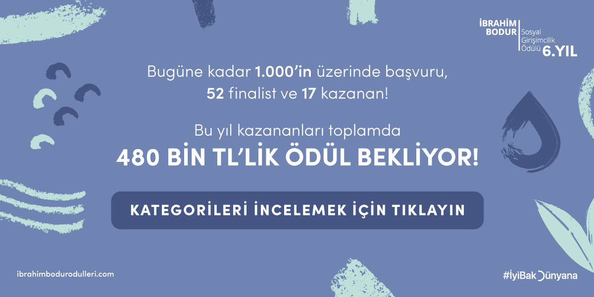 Daha sürdürülebilir ve daha eşit bir dünya için kendini sorumlu hisseden ve harekete geçme cesareti gösteren sosyal girişimciler arasında ben de varım diyorsanız, İbrahim Bodur Sosyal Girişimcilik Ödül Programı başvuruları devam ediyor!

🔗 Hemen Başvur: sivilalan.com/2022/08/16/ibr…