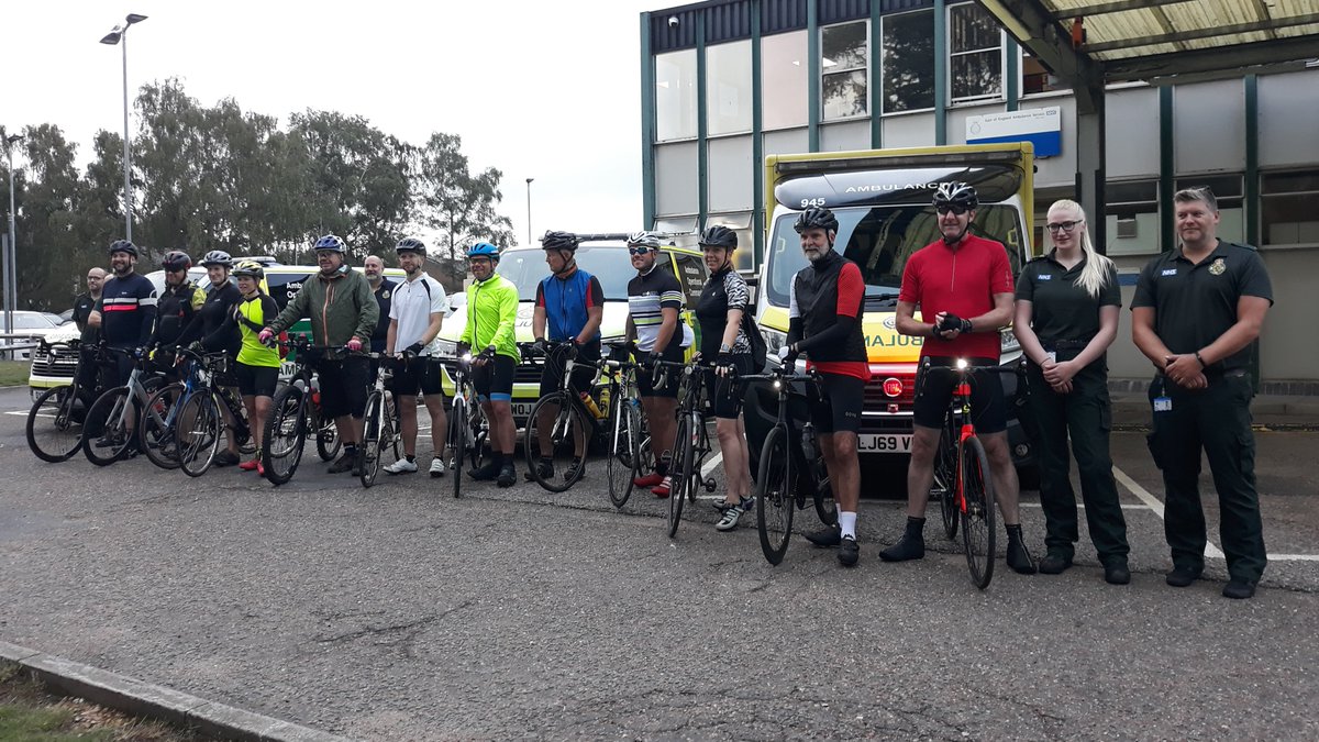 If you see this lovely lot in west #norfolk today please wave/cheer/honk to support. They are #cycling 100miles to raise funds for <a href="/suicidelossUK/">hopeaftersuicidelossUK 💚🌱</a> in memory of Nick Lee who tragically died in December

gofund.me/af13769f

<a href="/EastEnglandAmb/">EEAST Ambulance Service</a> <a href="/TracyTewkl/">tracy wood</a> <a href="/rikbug80/">Kate Stacey</a> <a href="/hpaulclare/">Paul Harvey</a>