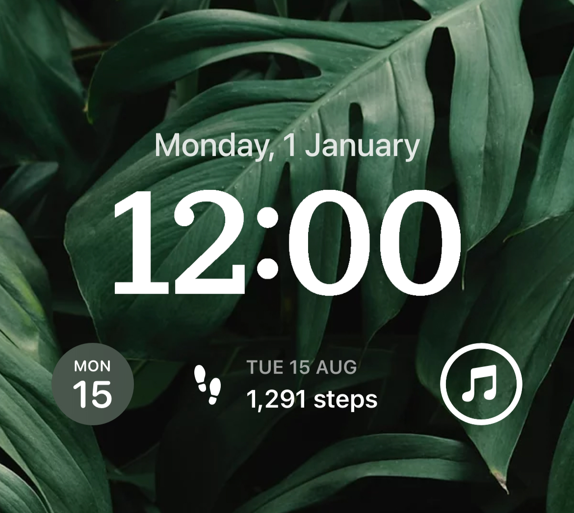 Aesthetic lock screen widget ideas for inspiration 😍