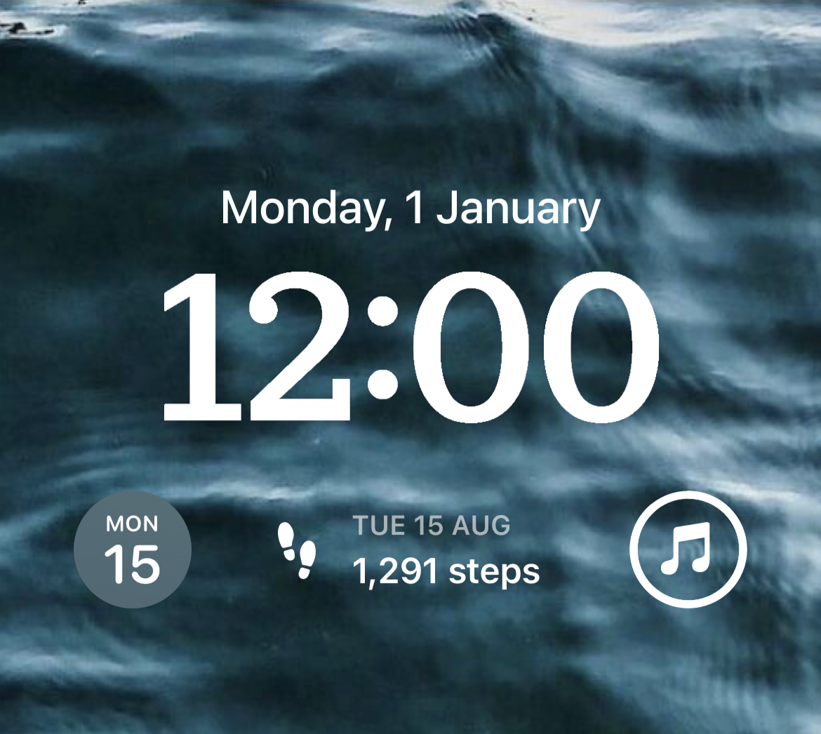 ScreenKitApp's tweet image. Aesthetic lock screen widget ideas for inspiration 😍
