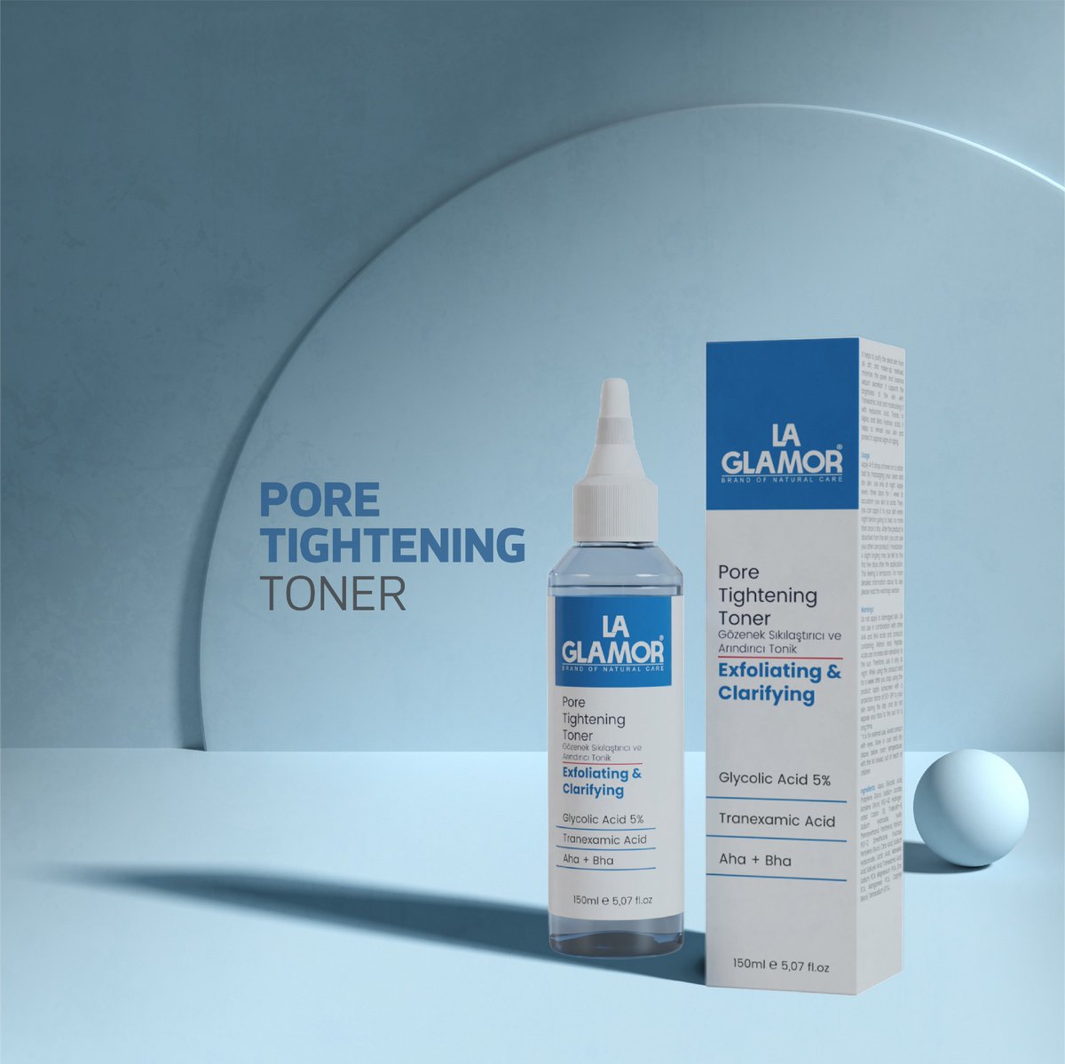 Temiz bir cilt için Gözenek Sıkılaştırıcı ve Arındırıcı Cilt Bakım Toniğimizi denemelisiniz.

✨Cildinize taze bir dokunuş, kir ve makyaj kalıntılarından arınmış, gözenekleri sıkılaşmış, temiz bir cilt için doğru ürünü incelemektesiniz.