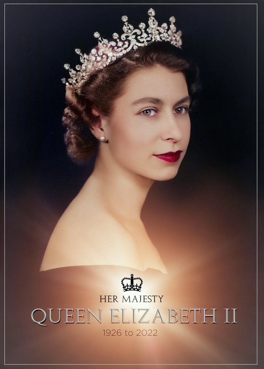 HM Queen Elizabeth II 1926-2022.
