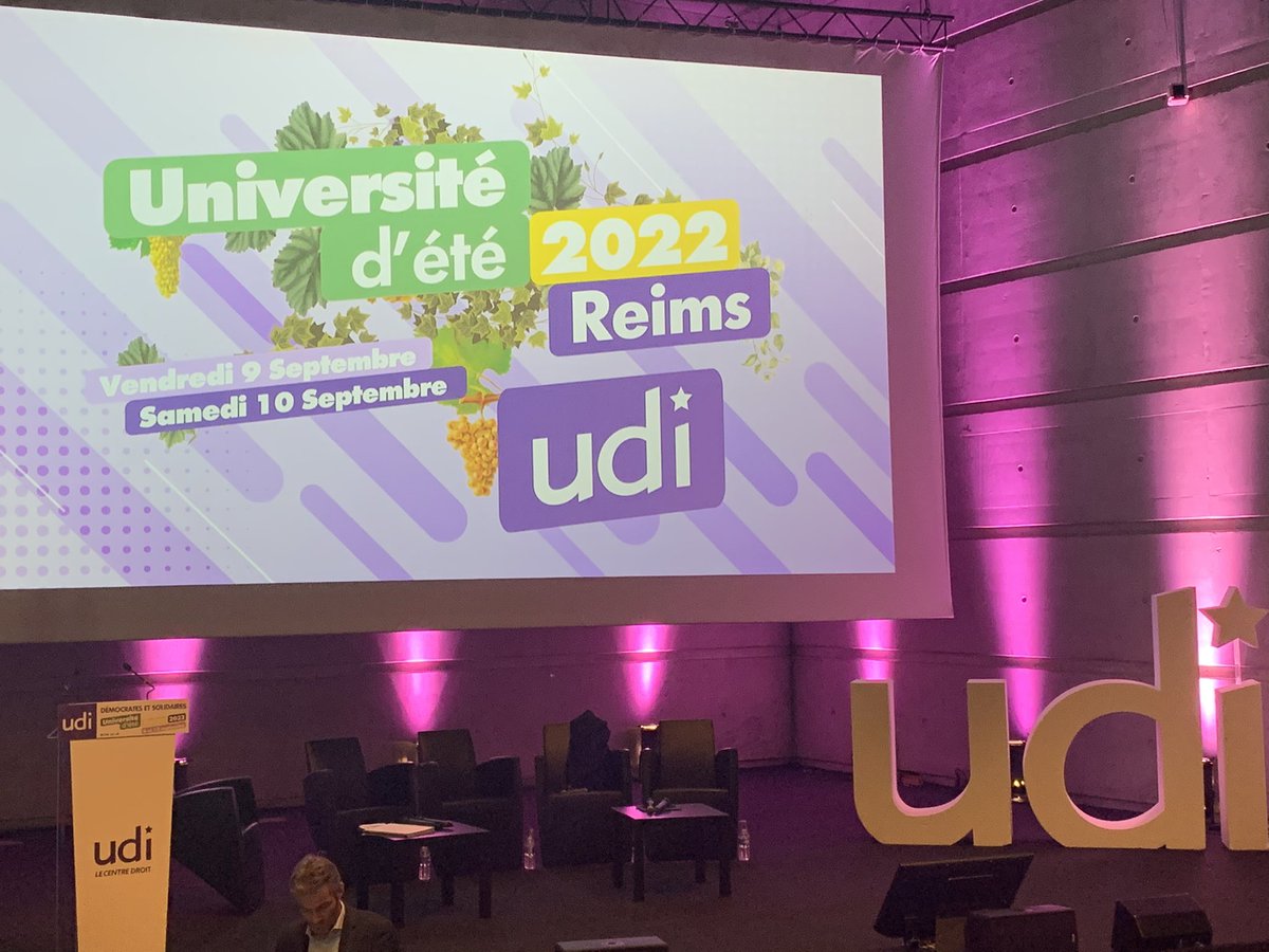 Ouverture de notre université d’été 2022 à Reims !
Bienvenue à tous !
#UDIReims