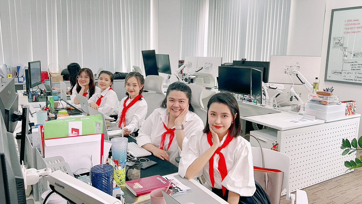 Go back in time to Childhood at <a href="/AtherLabs/">Ather Labs</a> 🥳🥳🥳
with <a href="/NNhungQuach/">Nancy</a> <a href="/TrucThanh245/">Truc || HR Ather Labs - Sipher</a> 🥰❤️

#atherlabs #sipher #backtochildhood  #happiness #lifeatsipher #lifeatatherlabs 
#gaming #blockchain #nft #gamedevelopment