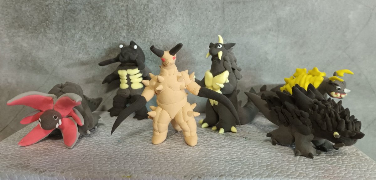 Dan_Shi01's tweet photo. Subterranean Kaiju 2
#ウルトラマン #Gabora #Antlar #Gudon #Gomess #Magular #Neronga https://t.co/J3ROw9JRwE