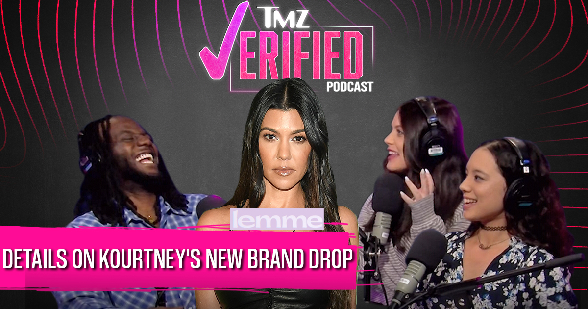 TMZ's tweet photo. Wanna know what #KourtneyKardashian's new brand #Lemme is?! Tune in because #TMZVerified has the #EXCLUSIVE 😉 https://t.co/5JKG9gqumx https://t.co/Gk6zxv3PVY