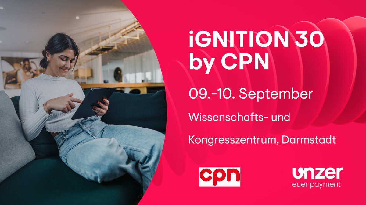 ⏰ Don't miss out: Kommendes Wochenende findet die 30. Auflage des CPN Kongresses iGNITION in Darmstadt statt und Unzer ist natürlich auchvertreten. 

Haben wir Euer Interesse geweckt? Mehr Infos zum Event unter: ow.ly/eS3Q50KEaui