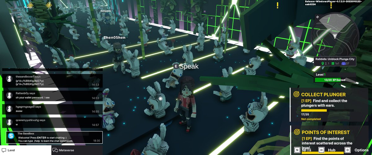 NarukRose's tweet photo. @TheSandboxGame @RabbidsOfficial I just participated in the #SandboxAlphaS3Giveaway for a chance to win 500 SAND! Found the Disco Rabbid, check out my screenshot below!
👇 https://t.co/46WICgnDSP