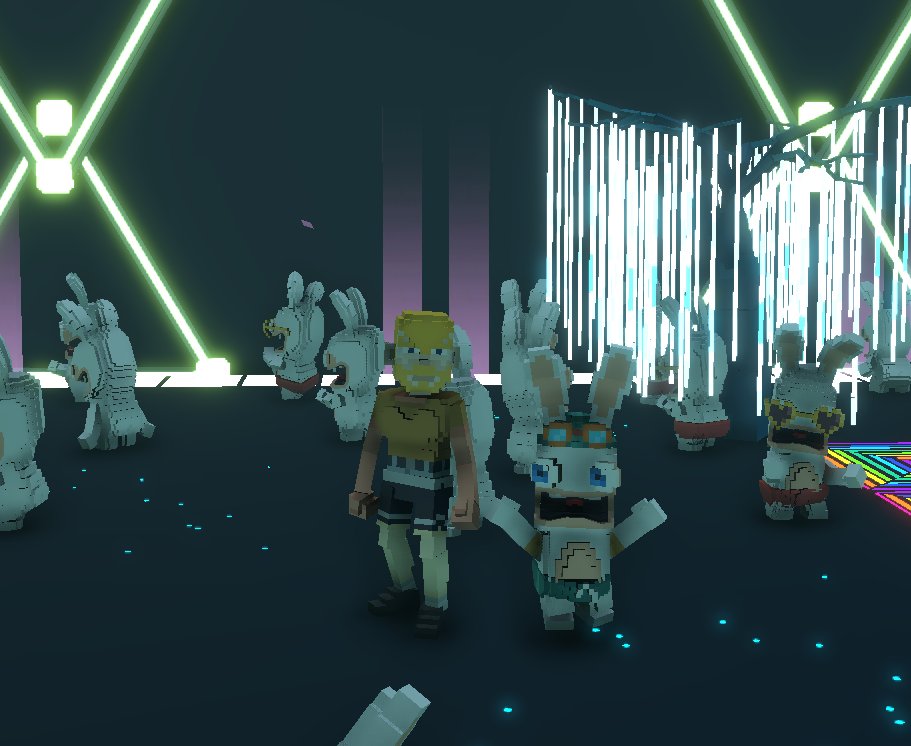 GatitMaji's tweet photo. @TheSandboxGame @RabbidsOfficial I just participated in the #SandboxAlphaS3Giveaway for a chance to win 500 SAND! Found the Disco Rabbid, check out my screenshot below!
👇 https://t.co/R08KVaXuXz