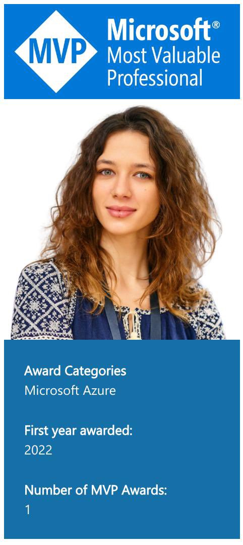 I’m proud to announce that <a href="/borzenko_lena/">Olena Borzenko 🇺🇦</a> from @XpiritDE is now a #Microsoft #MVP 🥳 congrats to that great achievement 👏👏👏

#MVPBuzz @Xpiritbv
