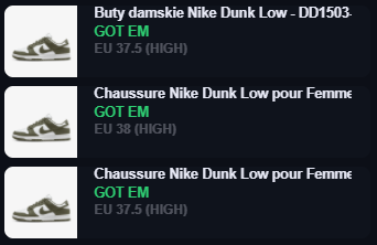 x3 Dunk Low Medium Olive (W) with <a href="/uTools_/">uTools</a> 
Thanks <a href="/ErrorFrance/">Error_France</a> for stocks and <a href="/Marsproxies/">MarsProxies</a> for proxies < 3

Need SL0TS ? Join us here : <a href="/MOON_AC0/">MOON'ACO™</a>