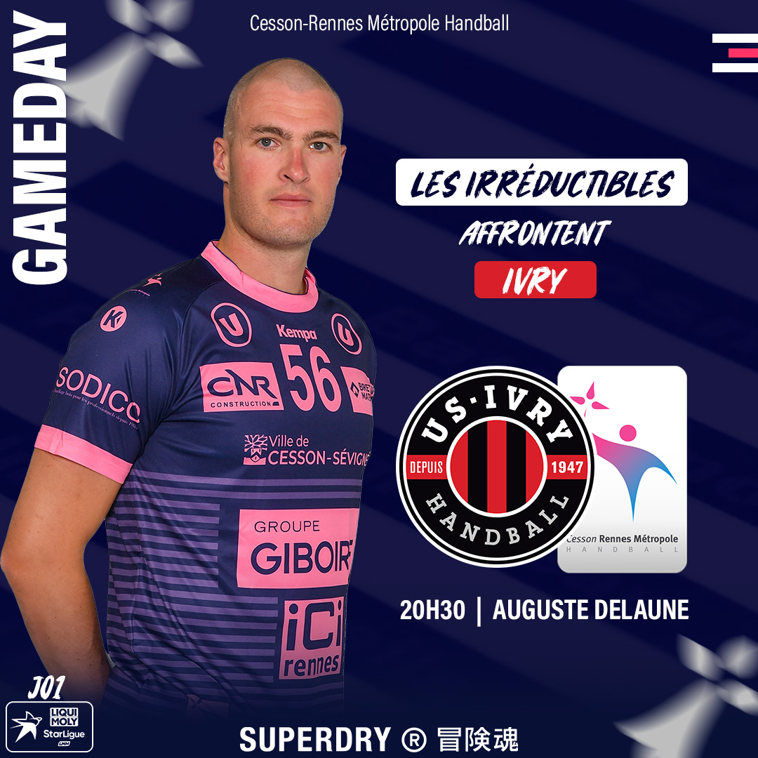 crmhb's tweet photo. 🚨𝗝𝗢𝗨𝗥 𝗗𝗘 𝗠𝗔𝗧𝗖𝗛
🏆J1 | Liqui Moly Starligue
🆚 @USIvryHB
🏟 Salle Auguste Delaune
🕦 20h30
📺 Diffusé sur HandballTV
Vos messages d’encouragement 👇🏻
#USICES | #LesIrréductibles 🔵⚪️ https://t.co/AJSmGOrHEY