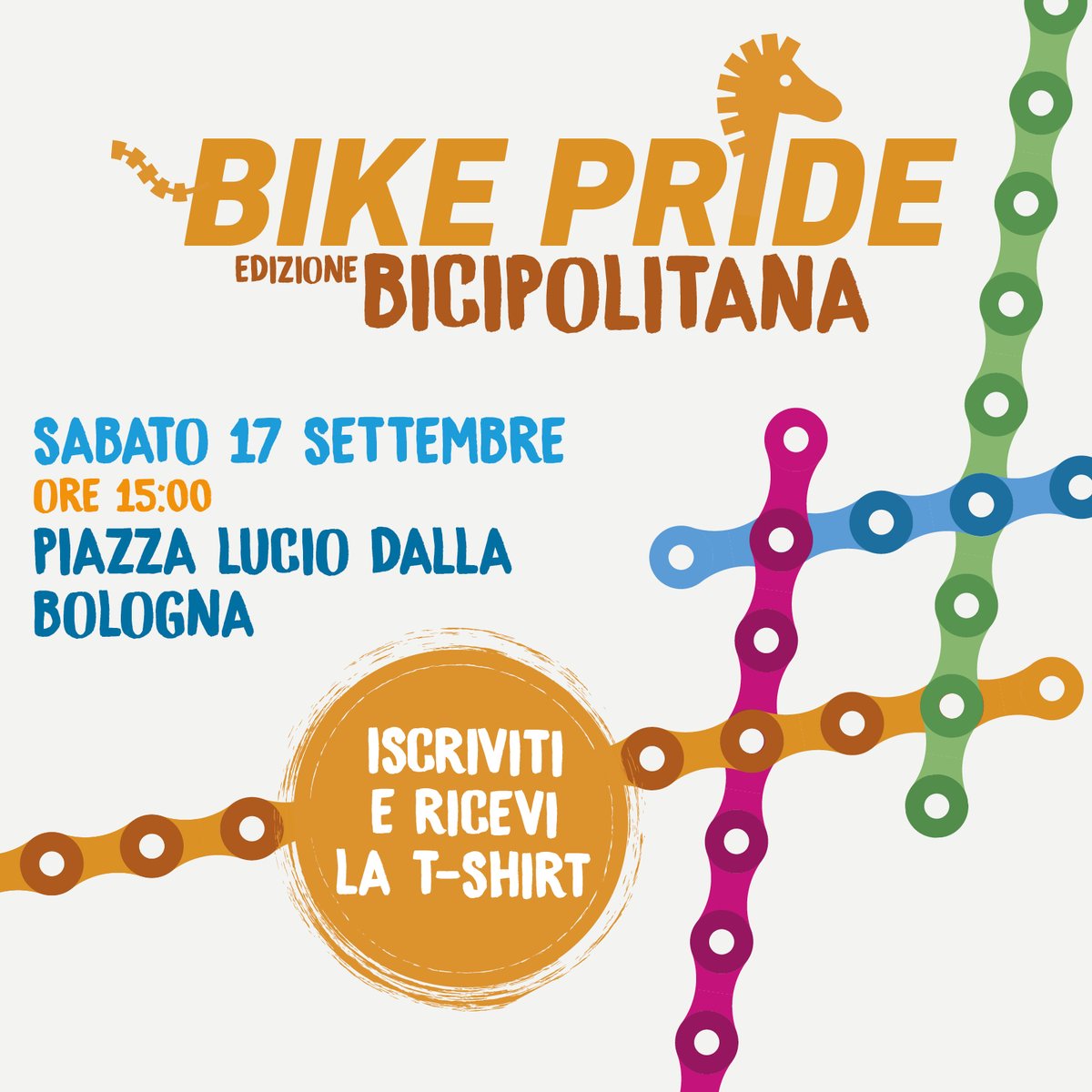 cittametrobo's tweet photo. 🚴E' tutto pronto per il 𝐵𝑖𝑘𝑒 𝑃𝑟𝑖𝑑𝑒, quest'anno in edizione "Bicipolitana"!
𝗦𝗮𝗯𝗮𝘁𝗼 𝟭𝟳 𝘀𝗲𝘁𝘁𝗲𝗺𝗯𝗿𝗲 alle 15 ritrovo in Piazza Lucio Dalla a Bologna.
#bolognametropolitana
#bikepride #bikepridebologna #bicipolitanabolognese #Bologna https://t.co/EG0eQGA4QX