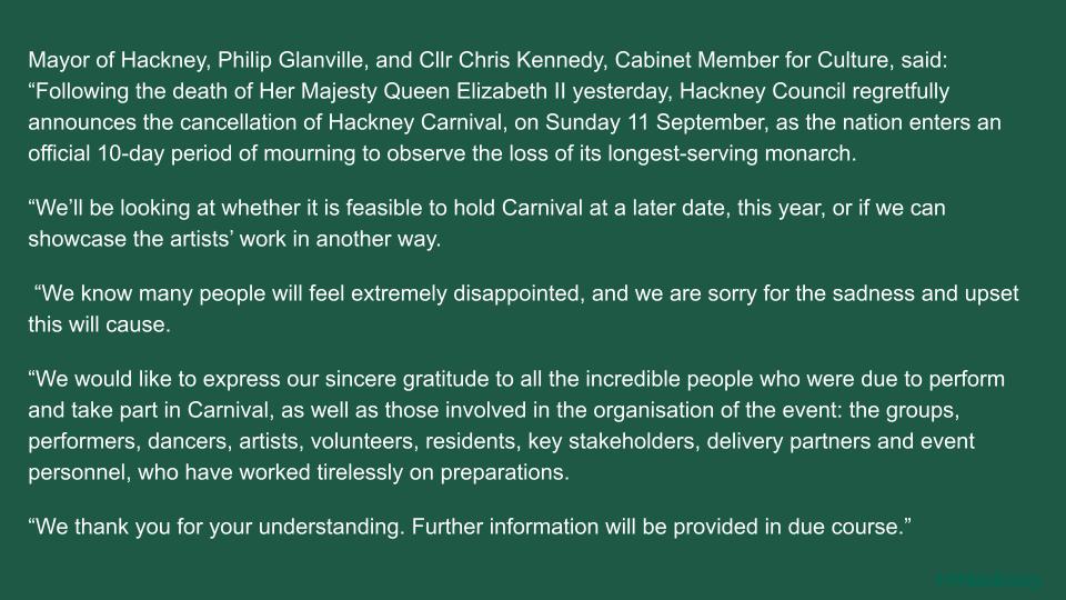 Hackney Council tweet media