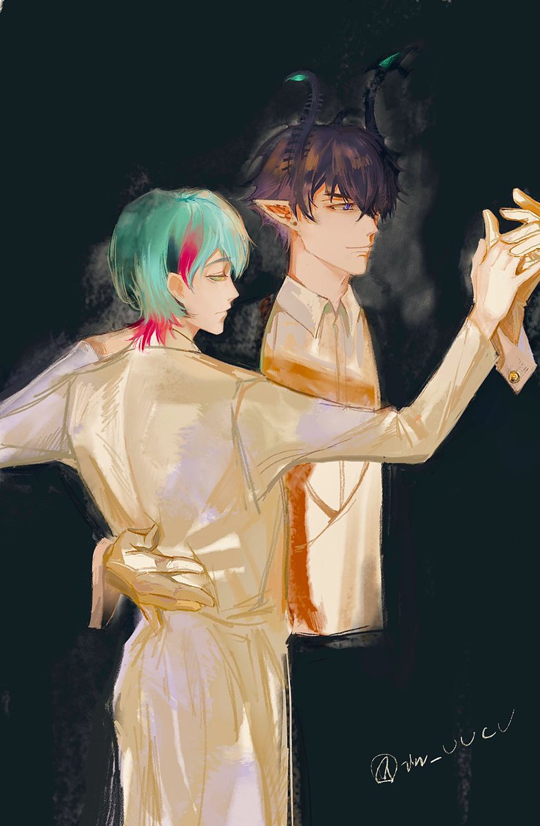 Seeingblackhole's tweet image. Por Una Cabeza

 #RenZottoArt #DrawKyo #Renkyotto