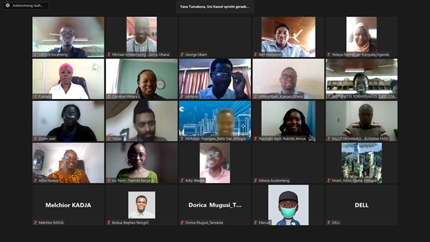 mnm_mensah's tweet photo. Yesterday we at @UCCGH_Official and @presseunikassel hosted 40 participants to the virtual kick-off of the Move-On Summer School funded by: @VolkswagenSt. Participants were drawn from Ghana and several other Sub-Saharan countries.
 #MoveOnSummerSchool22 https://t.co/8nF3ea25Kq