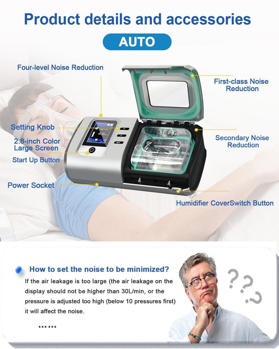 TILOOK4's tweet image. DS6 CPAP Machine, Fully Automatic Machine w/ Humidifier &amp;amp; All Standard Accessories, Silver
Please contact: wangxiaoqiangjp@126.com