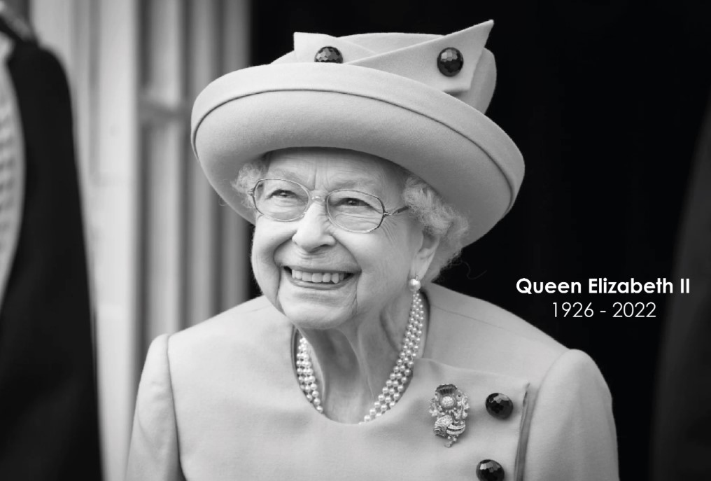 We are deeply saddened to learn of the passing of Queen Elizabeth II. We thank the Queen for her unprecedented service. Our thoughts and condolences are with the Royal Family during this difficult time. Rest in Peace, Your Majesty.