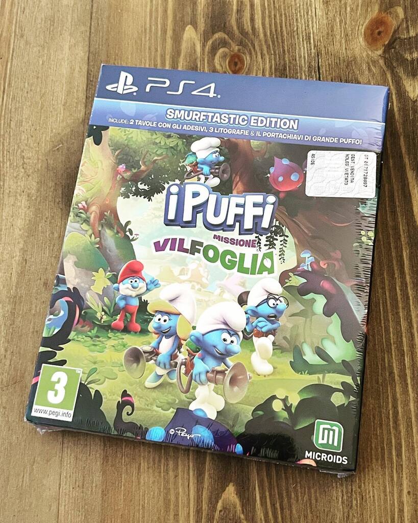 nerd_master's tweet image. Lo trovi a 9,90 che fai, te ne privi? Ovvio che no! 🤣
#sony #playstation #ps4 #videogame #videogamed #ipuffi #puffi #smurfs #twitch #twitchitalia #nerd #geek