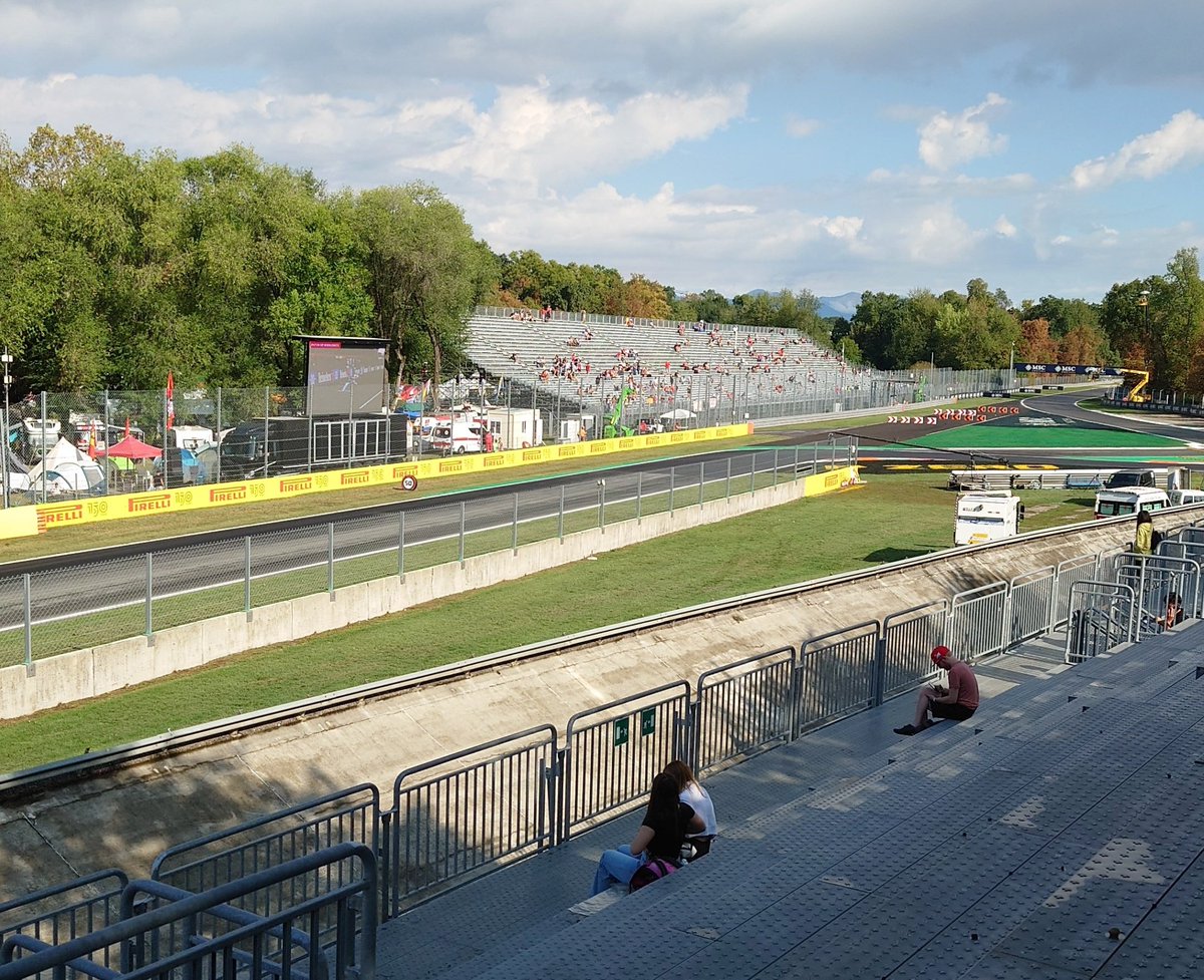 Good morning from Monza. <a href="/McLarenF1/">McLaren</a>