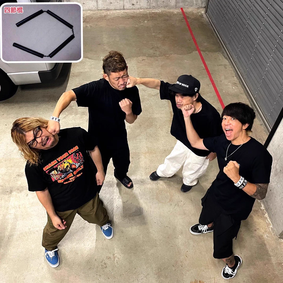 マキシマムザホルモン ログインボーナス/プルーフ 四節棍BAND OF FOUR FcMx0udaUAAoJMq?format=webp&