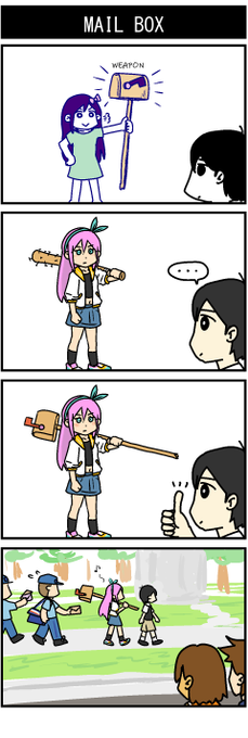 #OMORIFANART
AUBREY's ultimate weapon.
https://t.co/Wg4kb06Nyk 
