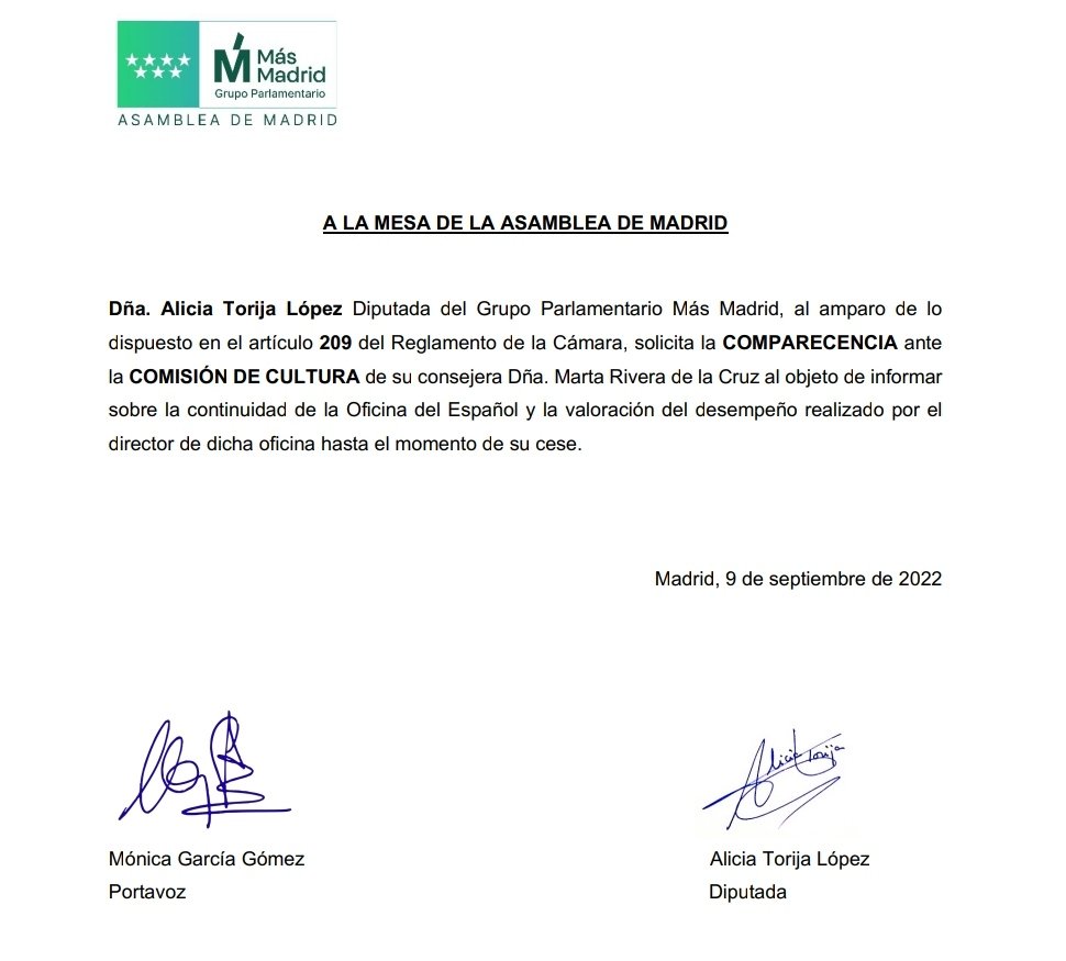 Mónica García tweet media