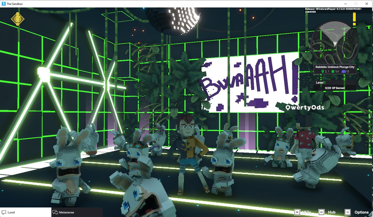 markmendes368's tweet photo. @TheSandboxGame @RabbidsOfficial I just participated in the #SandboxAlphaS3Giveaway for a chance to win 500 SAND! Found the Disco Rabbid, check out my screenshot below!
👇 https://t.co/RE0NyWhpTQ