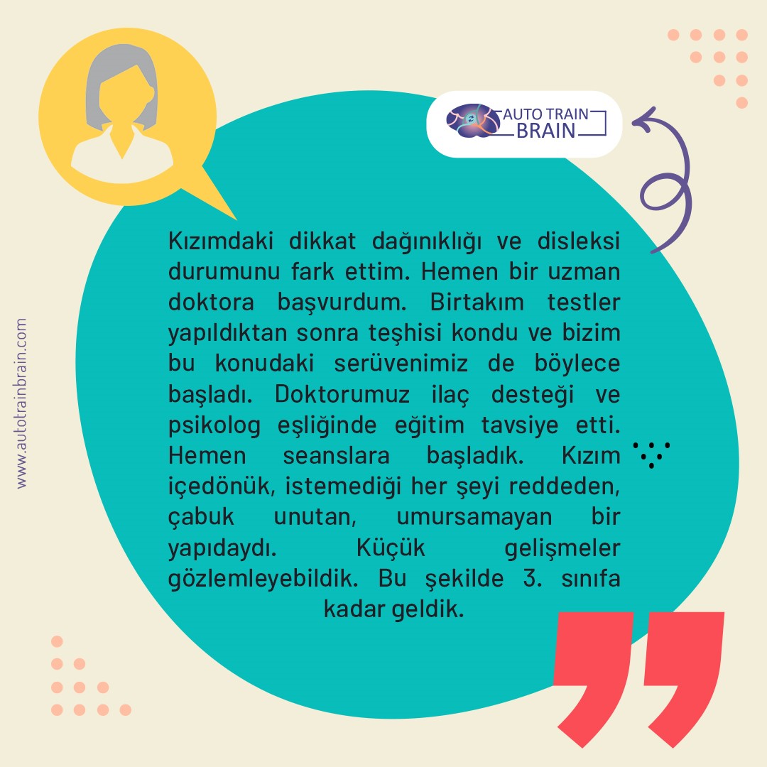 autotrainbrain1's tweet photo. N. Öztürk Hanım'a değerli yorumu için çok teşekkür ederiz📘

☎️ 0.552.651 00 50
📩 info@autotrainbrain.com

#AutoTrainBrain #AutoTrainBrainTR #ATB  
#Disleksi #Disleksia #DisleksiEğitimi #DisleksiAnneleri #ÖğrenmeBozukluğu #ÖğrenmeGüçlüğü #NöroGeribildirim #YapayZeka https://t.co/9Yvx3CD8dz