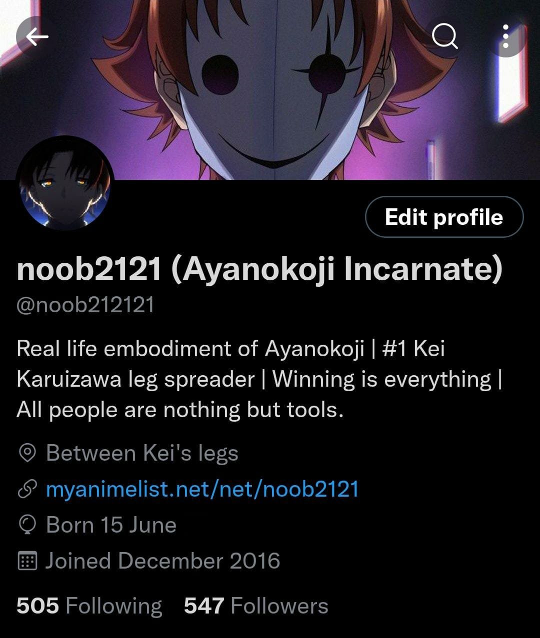 Winning is Everything, Ayanokoji Edit