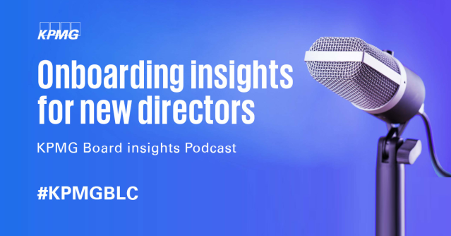 cconroyexeced's tweet photo. Listen to the latest #podcast from #KPMGBLC as Susan Angele and Cate Goethals discuss onboarding insights for new #boardofdirectors members, including hidden dimensions of board culture, building #boardroom relationships, and being prepared to contribute. https://t.co/mcUKJ9HVUO https://t.co/y4O8pFa8sv