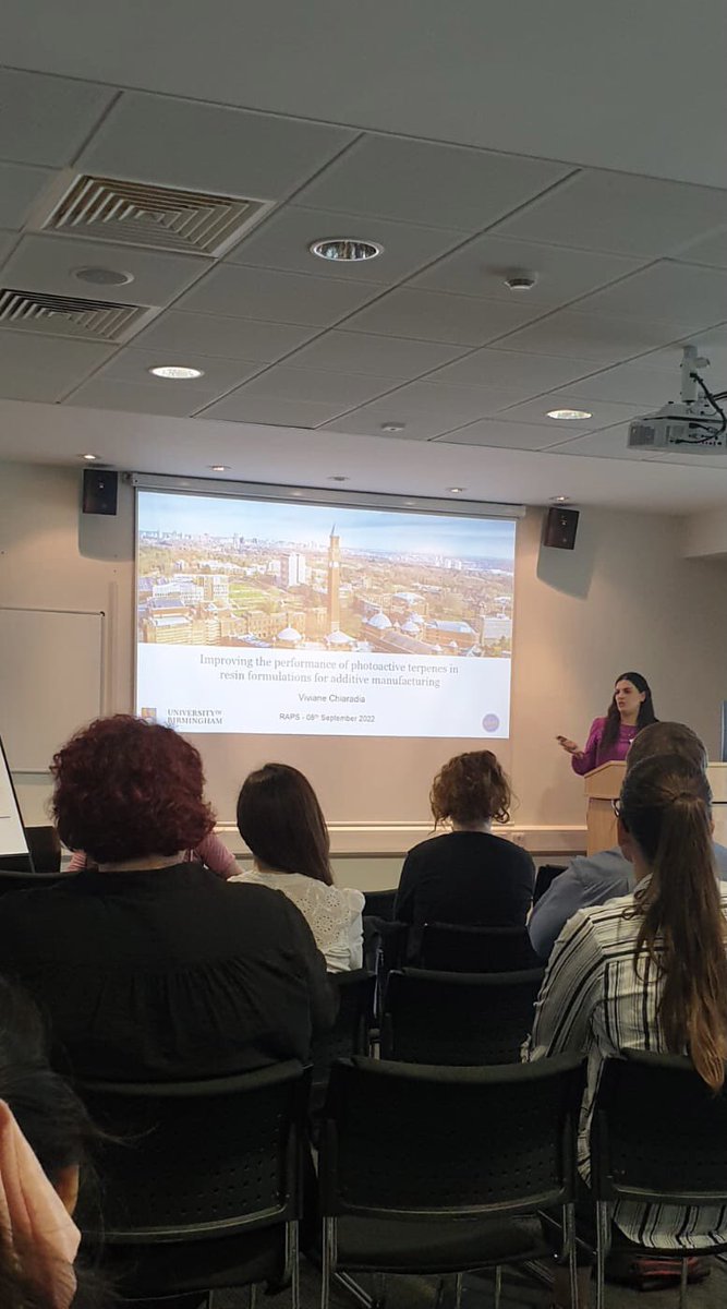 Viviane Chiaradia (@vivichiaradia) on Twitter photo It was great to talk about our work (<a href="/Dove_Group/">Dove Group</a>) on renewable monomers for additive manufacturing at <a href="/RAPS_Org/">RAPS Organisation</a> #raps2022 It was great to talk about our work (<a href="/Dove_Group/">Dove Group</a>) on renewable monomers for additive manufacturing at <a href="/RAPS_Org/">RAPS Organisation</a> #raps2022
