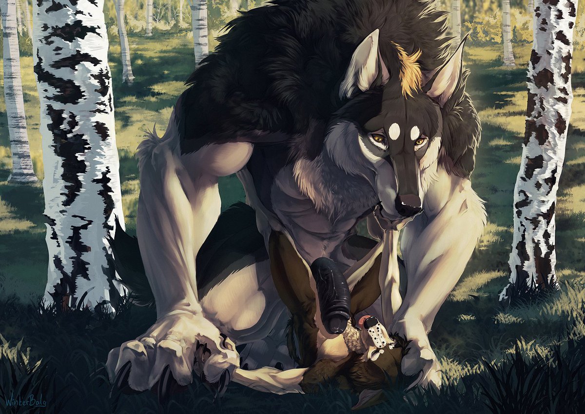 StickySnep's tweet photo. Werewolf cuddles featuring BFW and Kiko 💜 https://t.co/BgSEaU4v4w