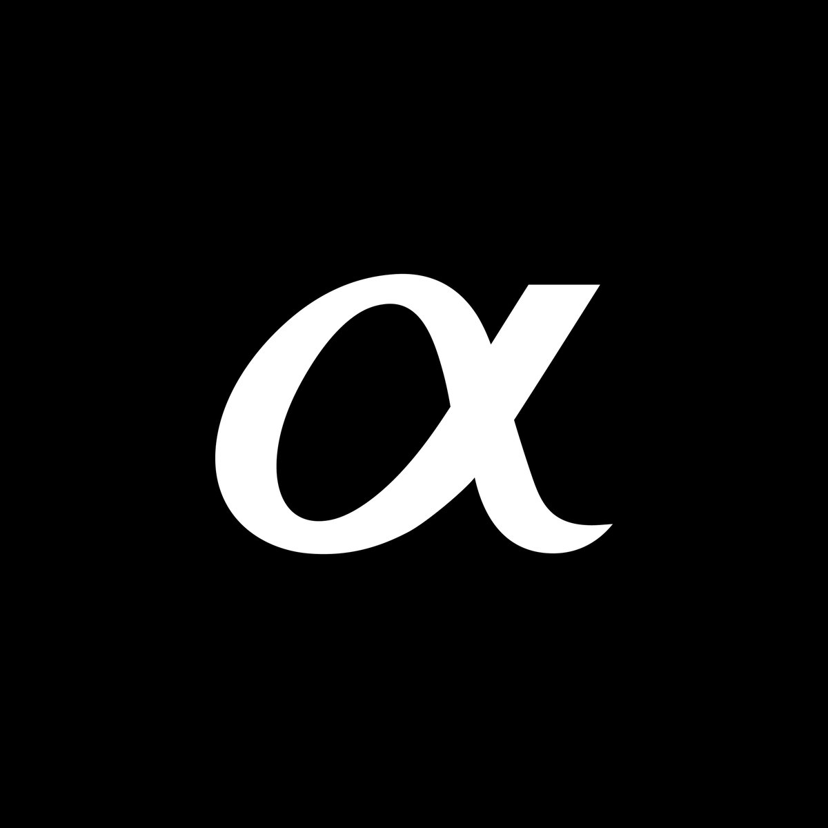Alpha (2006) #sony #design #logo #logodesign #logoinspiration