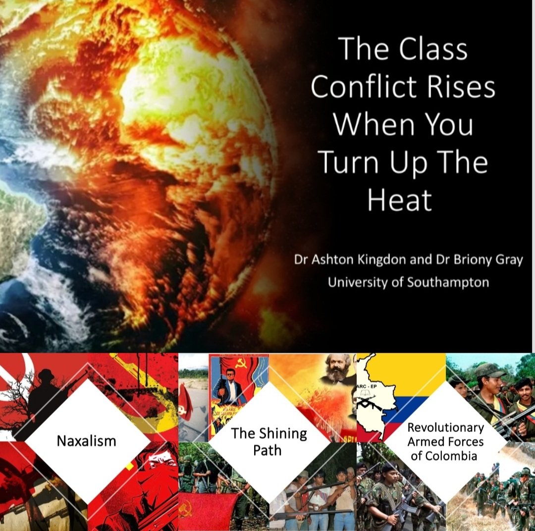 AshKingdon's tweet photo. Had an Awesome Time Presenting at @STR_Conf Myself and @Brize444 Combine #TerrorismStudies and #DiasterManagement to Analyse the Links between #ClimateChange and #LeftWing Terrorism through Three Case Studies, Equally Amazing to Meet and Catch Up with so Many Amazing Scholars 😍 https://t.co/qjT1V8pa5K