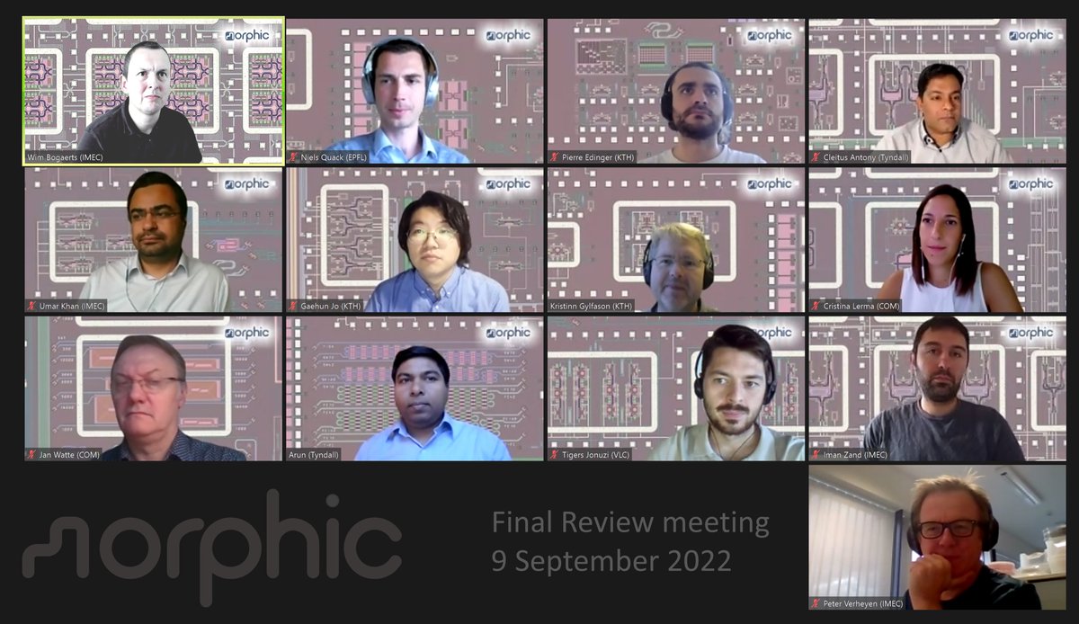 H2020 MORPHIC (@h2020_morphic) on Twitter photo Today we have the final review meeting of the <a href="/H2020_Morphic/">H2020 MORPHIC</a> project. While an in-person meetign would be even better, we are still enthusiastic to discuss our exciting results, and looking forward to take these to the next level in the <a href="/Phormic_EU/">The PHORMIC Project</a> project. Today we have the final review meeting of the <a href="/H2020_Morphic/">H2020 MORPHIC</a> project. While an in-person meetign would be even better, we are still enthusiastic to discuss our exciting results, and looking forward to take these to the next level in the <a href="/Phormic_EU/">The PHORMIC Project</a> project.
