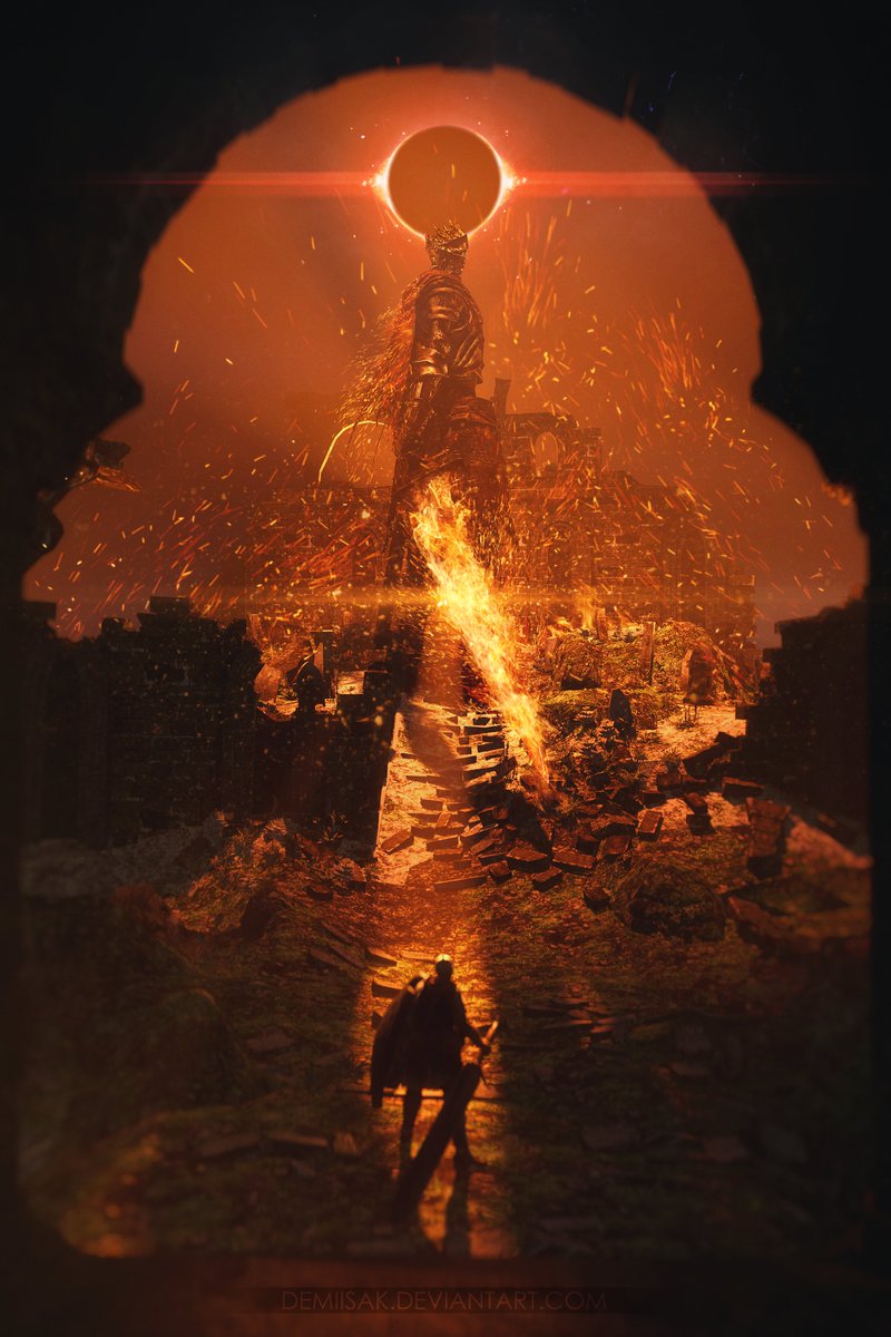 VideoArtGame's tweet photo. Fan art | Dark Souls III - Soul of Cinder

Artist: DemIIsaK https://t.co/Hsmrmsi270