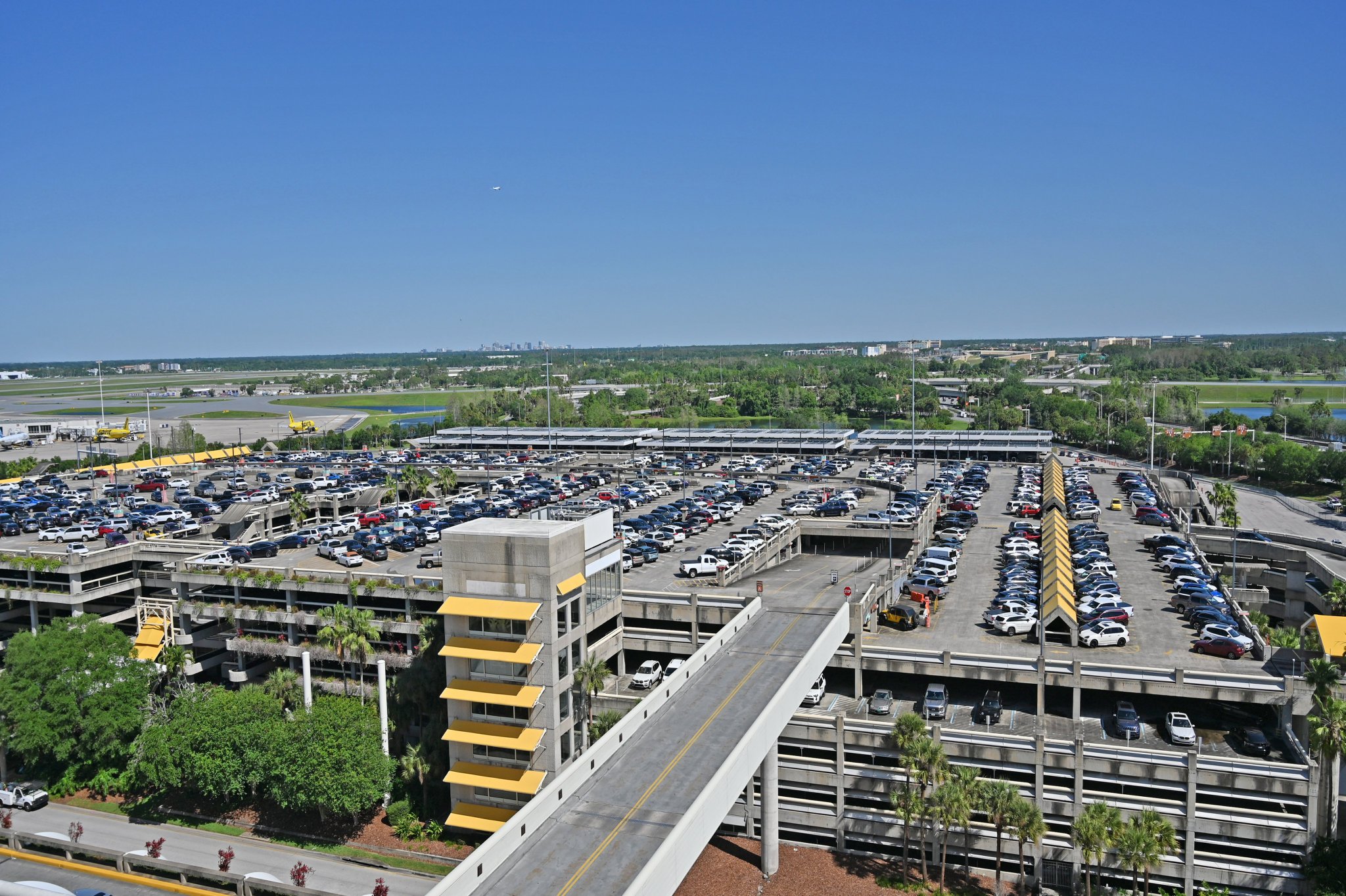 MCO, North Park Place Parking Lot with Shuttle (Blue)