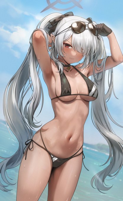 水着イオリ👙
#ブルアカ 