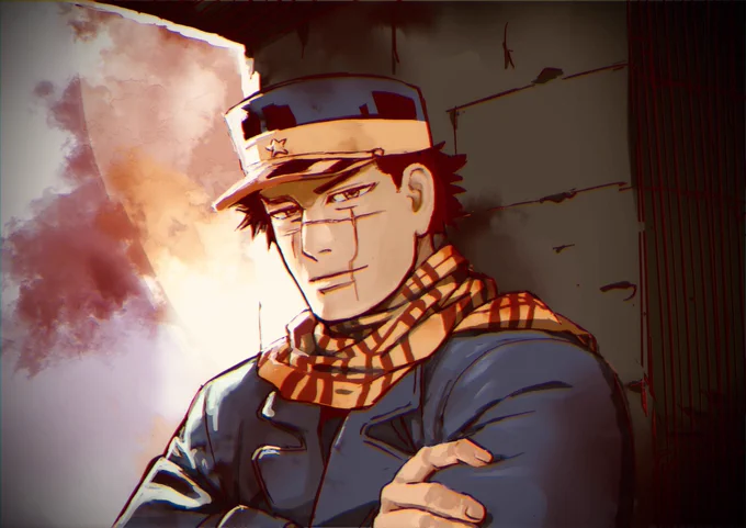 ゴールデンカムイの4期、まだかなーまちきれないので、描きました。#ゴールデンカムイ 